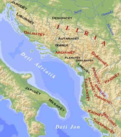 Iliria Map